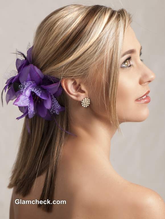 Flower Hair Clips - How and Where to Wear Flower Hair Clips