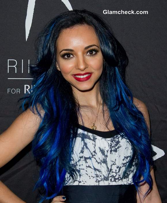 Jade Thirlwall Blue Hair Color