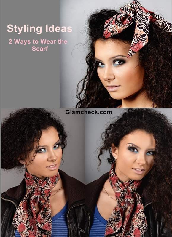 Styling Ideas - 2 Ways to Wear the Scarf