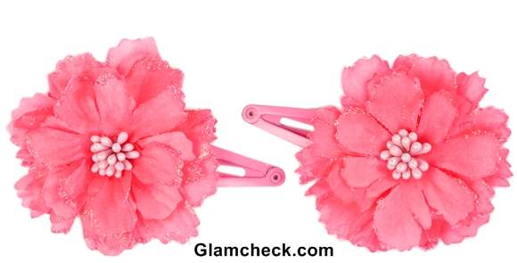 Tic-Tac or Snap Flower Clip