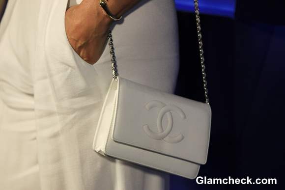 White Chanel Handbag  2013