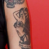 Left Arm Tattoos Alexis Krauss