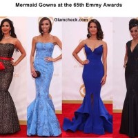 Mermaid Gowns at the 65th Emmy Awards