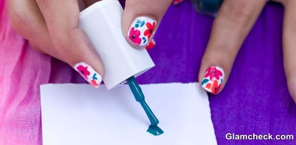 Nail Art DIY flowers