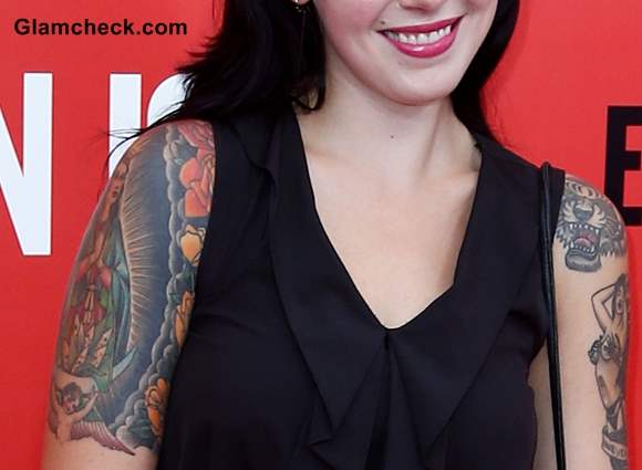 Singer Alexis Krauss Arm Tattoos