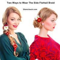 Two Ways to Wear The Side Fishtail Braid