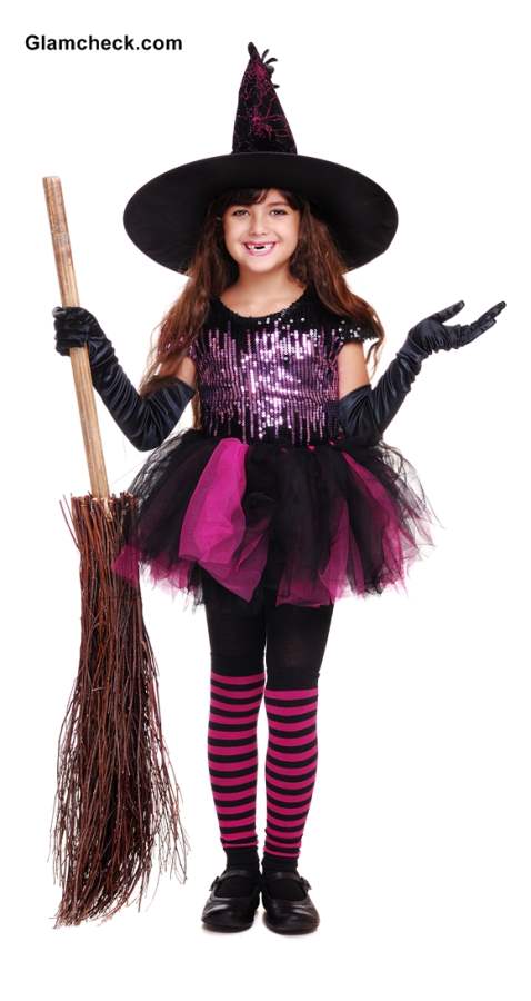 Ballerina Witch Costmes for Little Girls
