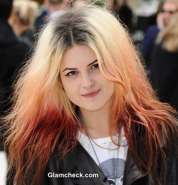 Celebrity Hair Color Alison Mosshart Multi-toned Hair