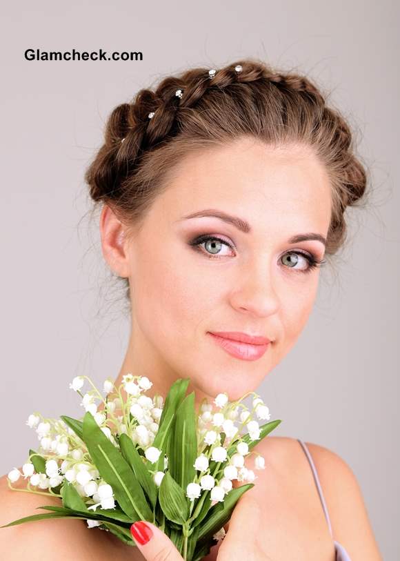 Hairstyle Dutch Braid Updo