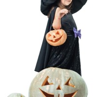 Halloween Witch Costume for Little Girls