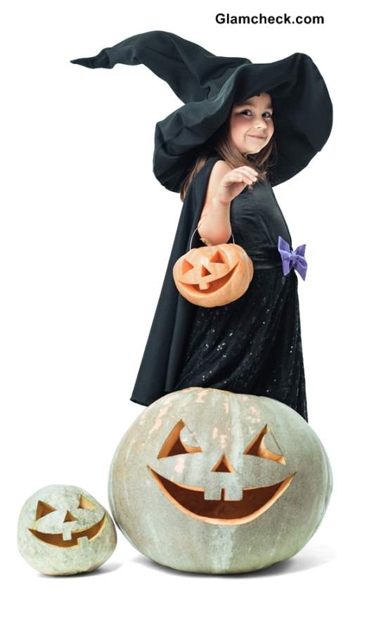 Halloween Witch Costume for Little Girls