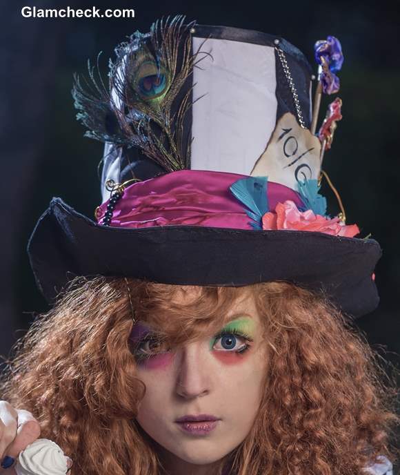 Hatter Look from Alice in Wonderland Halloween Costume Idea