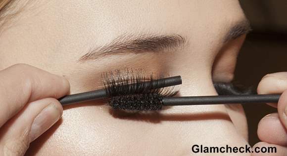 How to Fix False Eyelashes and Blend it with Natural Lashes with a Pencil and Mascara Brush