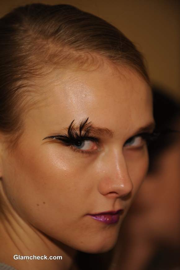 Makeup Trend S-S 2014 – Dramatic Feather Eyelashes
