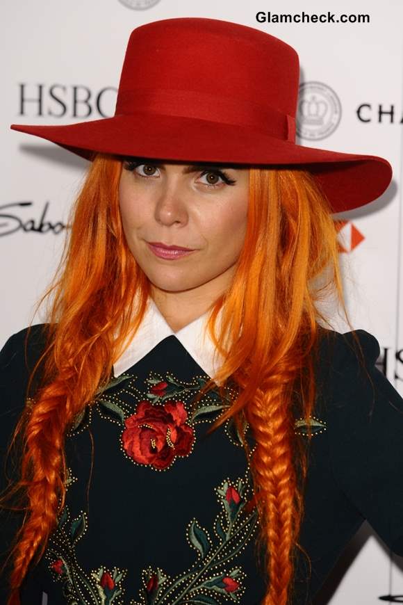 Paloma Faith Rocking Hair Color and Hairstyle