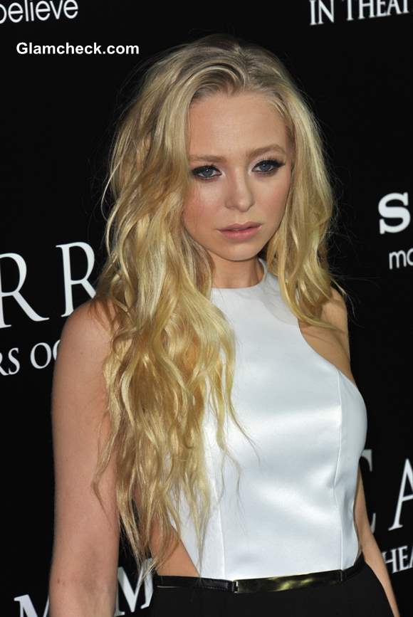 Portia Doubleday Scores with Beachy Curls at 