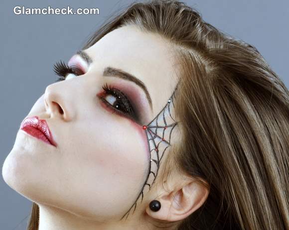 Spider Web Makeup Halloween