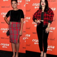 2 Cool Ways to Wear Cropped Tops with Plaid