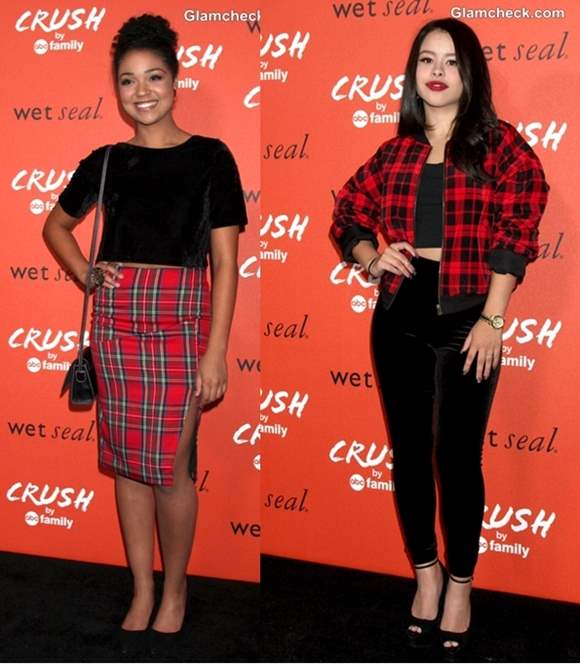 2 Cool Ways to Wear Cropped Tops with Plaid