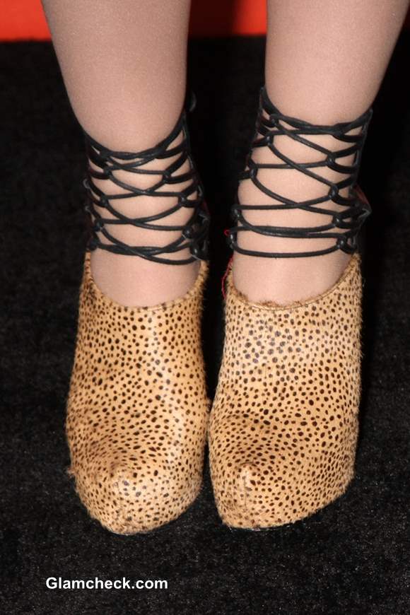 Animal Print Booties