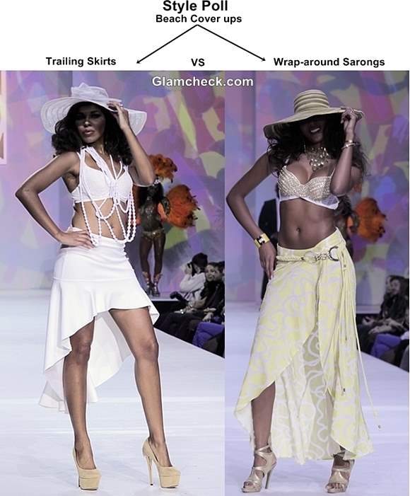 Beach Cover-ups - Trailing Skirts Vs Wrap-around Sarongs