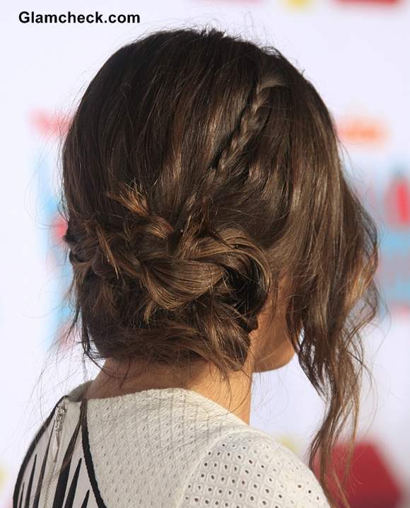 Chloe Bennet Sports Romantic Side-Swept Chignon to TeenNick HALO Awards