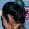 Demi Lovato Blue Hair Color 2013
