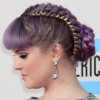 Kelly Osbourne Lilac braide hair at 2013 AMAs