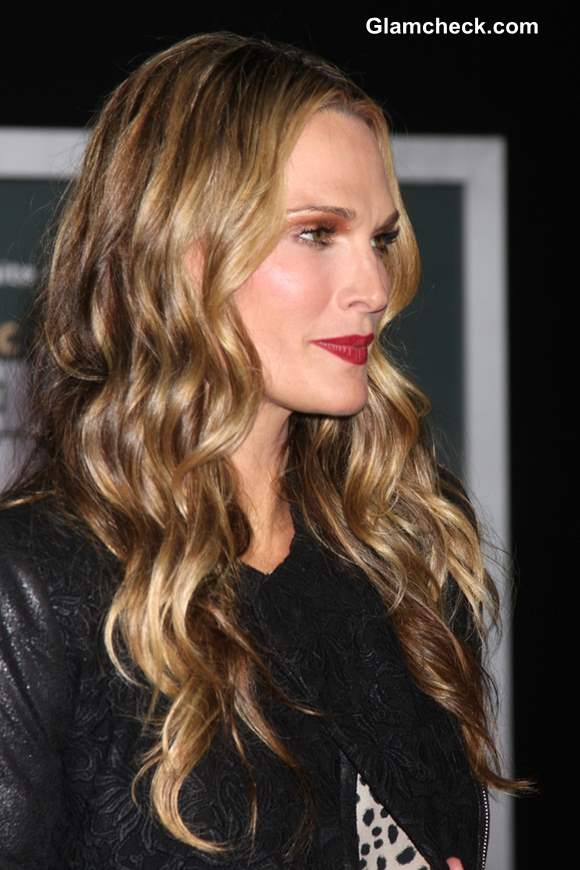 Molly Sims in Mermaid Locks at the Delivery Man World Premiere