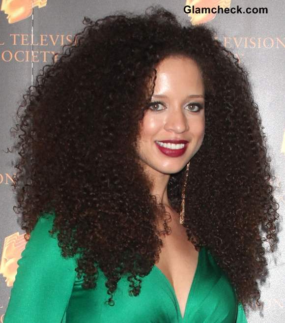 Natalie Gumede Kinky Hair Curls