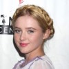 Katherine Love Newton in a Braided Grecian updo