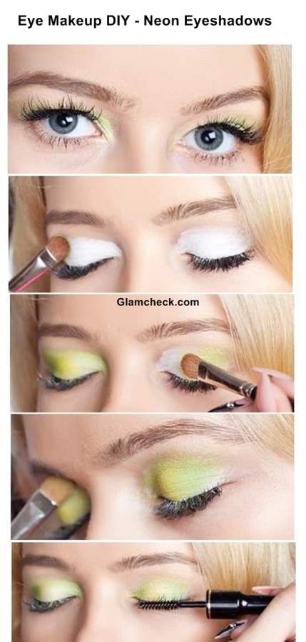 Neon Eyeshadows Eye Makeup