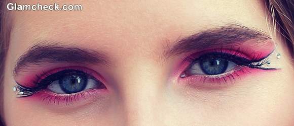 Barbie Inspired Pink Eye Makeup DIY
