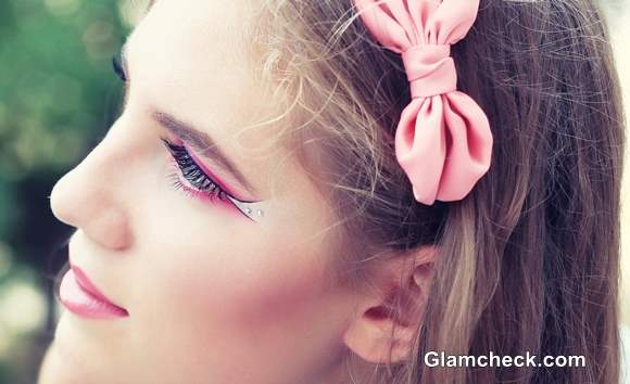 Barbie Inspired Pink Eye Makeup