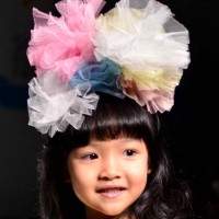 Little Girls Hair Accessory – Fabric Flowers and Hair Bows
