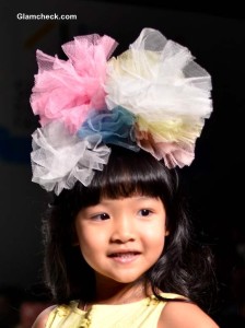 Little Girls Hair Accessory – Fabric Flowers and Hair Bows