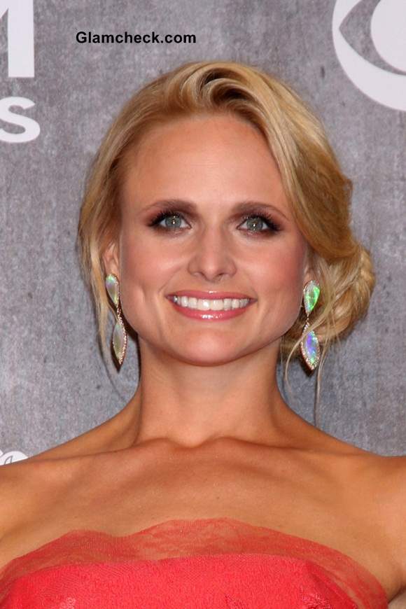 Miranda Lambert Wows with Braided Side Chignon