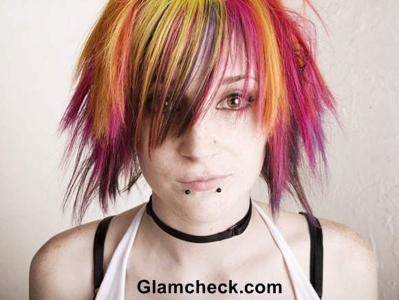 punks hair