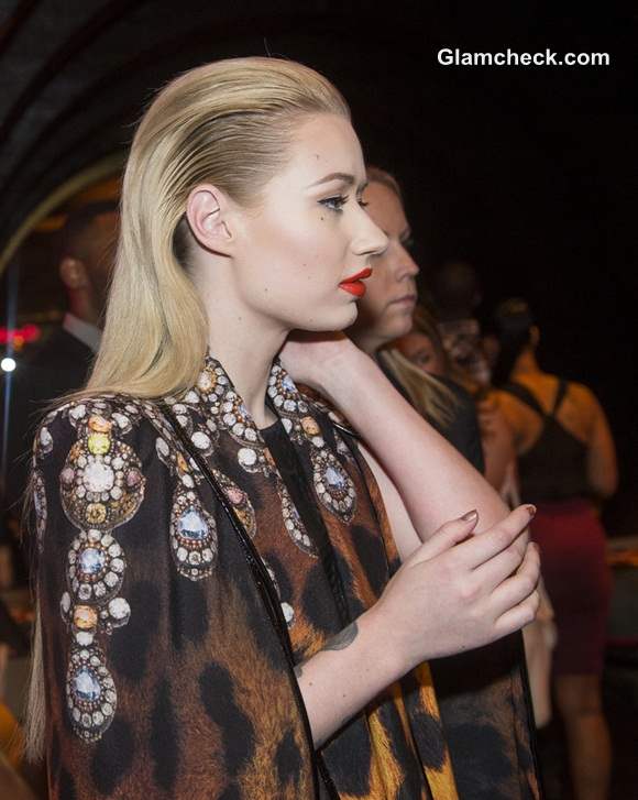 Iggy Azalea Goes Animalistic at Tao Nightclub Event