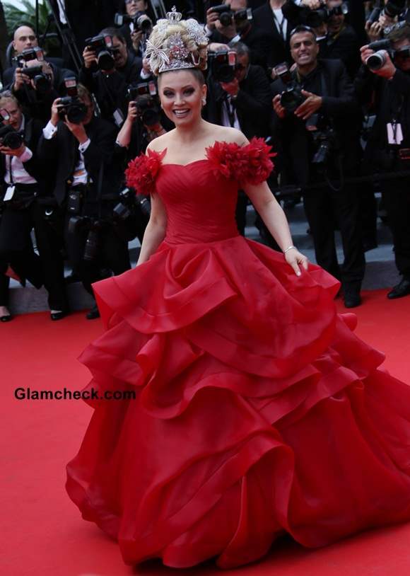 Elena Lenina at Cannes 2014