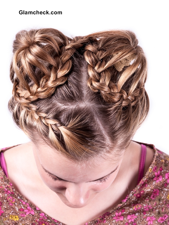 Intricate Braided Buns