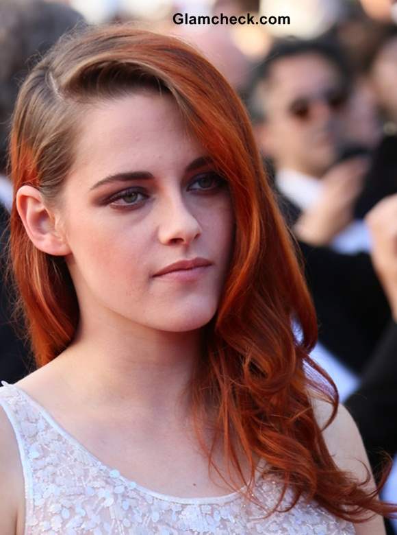 Kristen Stewart Hair Color at Cannes 2014
