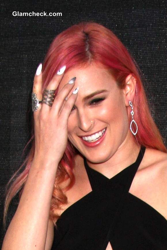 Rumer Willis Tri-Colour Hair