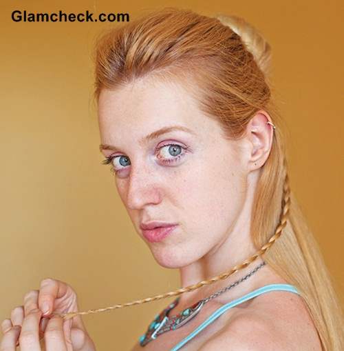 Hairstyle DIY - Cinderella Braid Knot bun