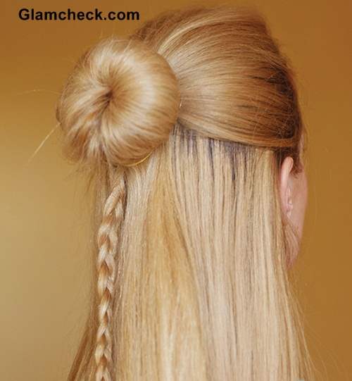 Hairstyle HoHairstyle How To - Cinderella Braid Knot bunw To - Cinderella Braid Knot bun