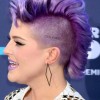 Kelly Osbourne Hair color bright lilac-purple Mohawk