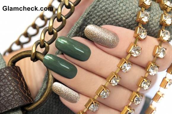 Moss Green Nail Paint Color