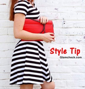 Red Clutch – Jazz-up your Black and White Outfit