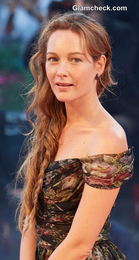 Side Fishtail Braid Cristiana Capotondi 2014 La Rancon De La Gloire Premiere