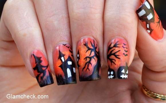 Halloween Nail Art